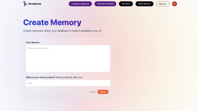 Scrapbook – screenshot 2