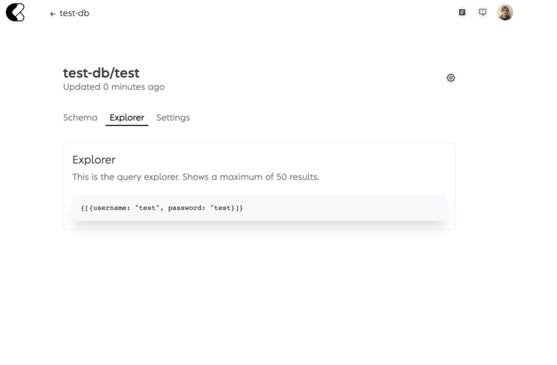 ezDB – screenshot 4