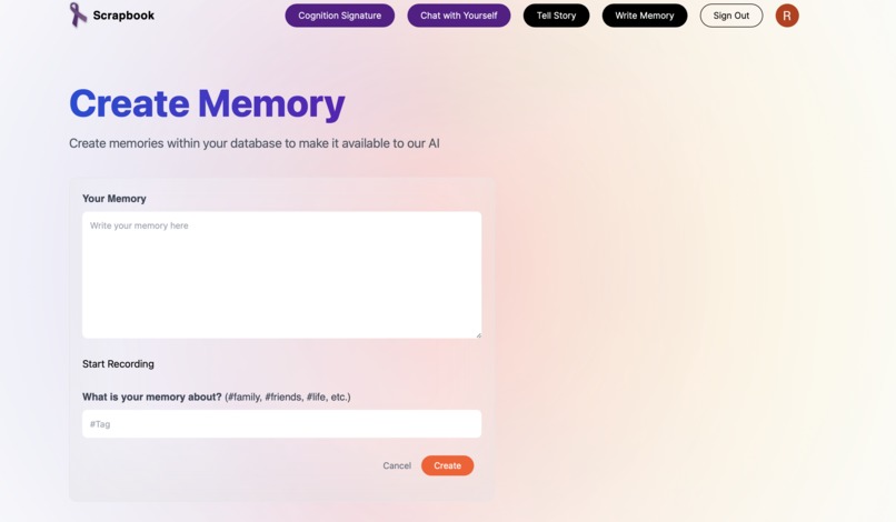 Scrapbook – screenshot 3