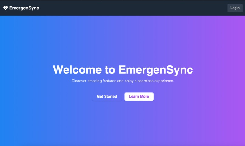 EmergenSync – screenshot 1