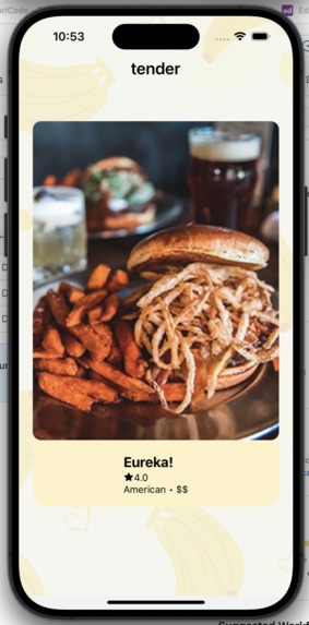 Tender – screenshot 1