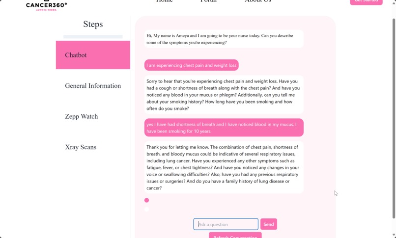 Cancer360° – screenshot 3