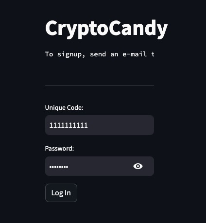 CryptoCandy – screenshot 1