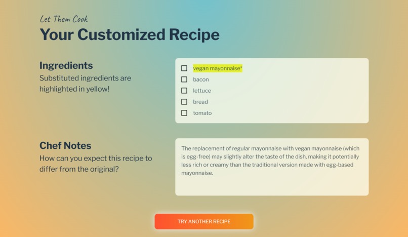 Let Them Cook – screenshot 3