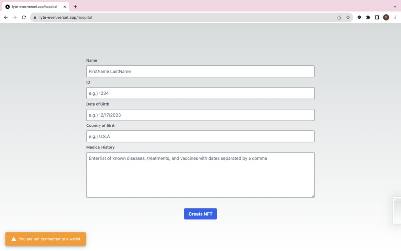 HealthChain.ai – screenshot 2