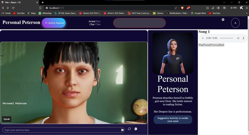 Personal Peterson – screenshot 1