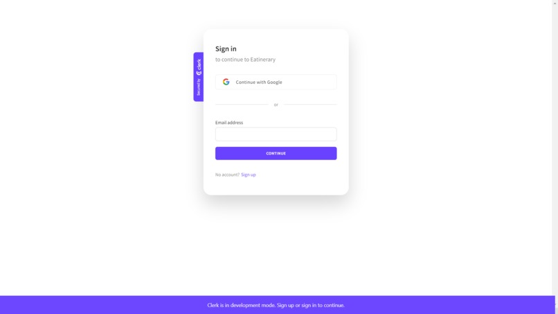 Eatinerary – screenshot 2