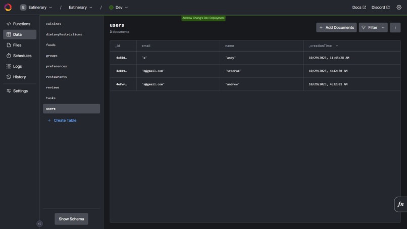 Eatinerary – screenshot 4