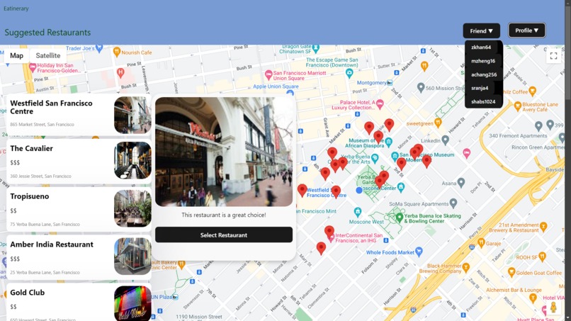 Eatinerary – screenshot 5