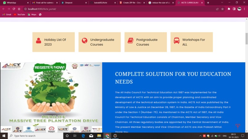 AICTE MODEL CURRICULUM PORTAL – screenshot 2
