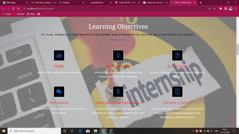 AICTE MODEL CURRICULUM PORTAL – screenshot 3