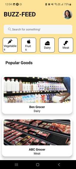 Buzz-Feed: Organic Food Ordering Application – screenshot 6