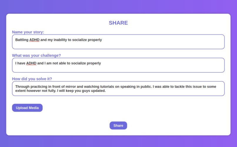 InclusiLearn – screenshot 3