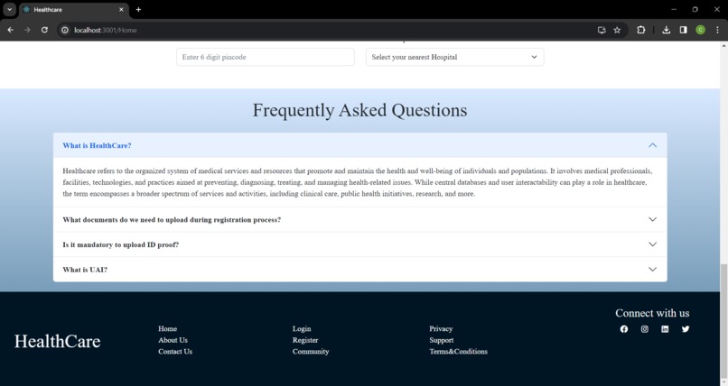 Healthcare – screenshot 3