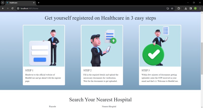 Healthcare – screenshot 2