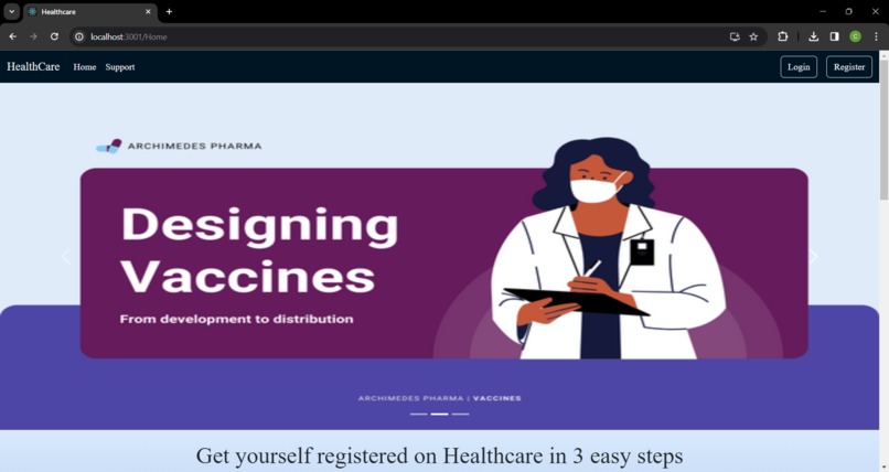 Healthcare – screenshot 1