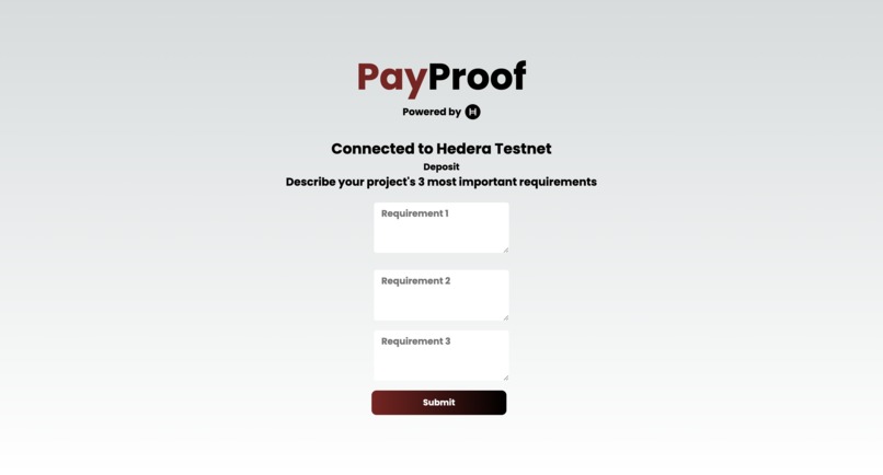 Payproof – screenshot 1