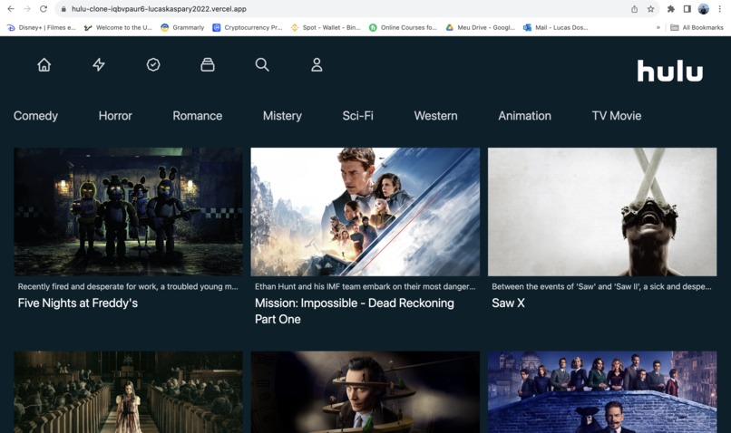 Hulu Clone – screenshot 2
