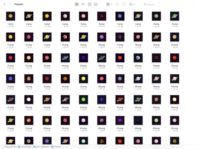 Art Collection Generator – screenshot 1