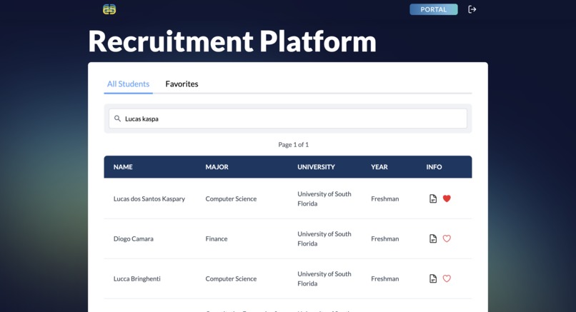 BRASA Connect Conference Web App – screenshot 2