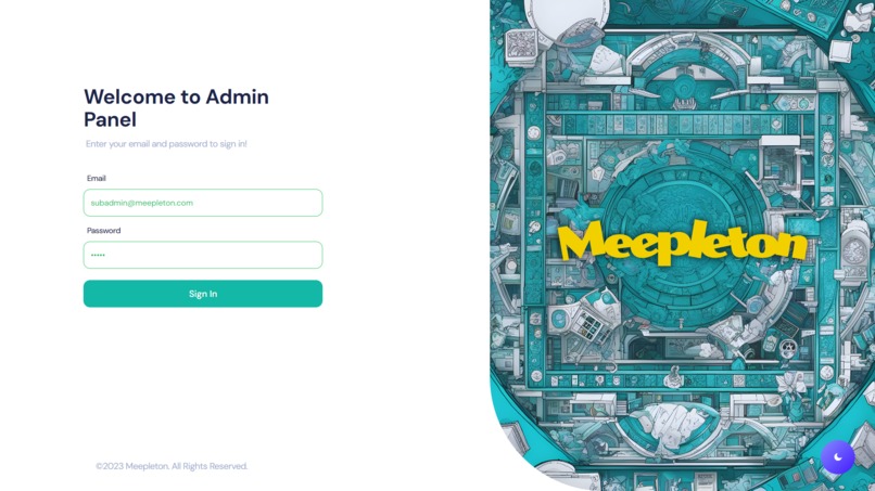 Meepleton - A realtime Dashboard – screenshot 6