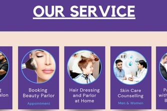 Booking For Hair Dressing and Beauty Parlour Online