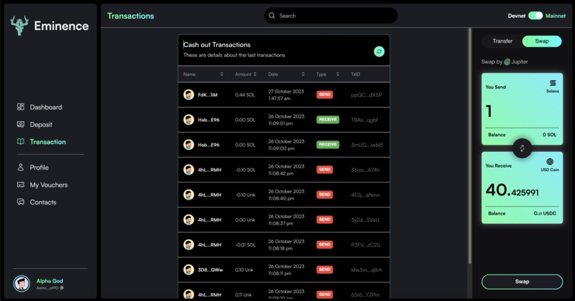 Eminence Wallet  – screenshot 7