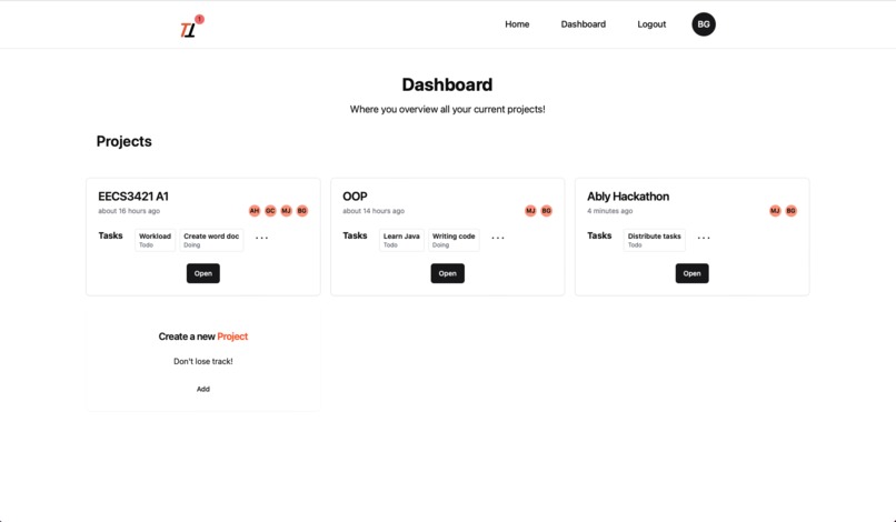 TrackerTeam – screenshot 2
