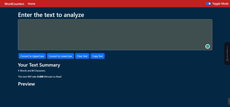 word Counter – screenshot 1