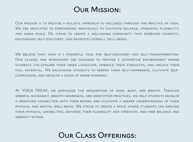 Yoga Classes – screenshot 4
