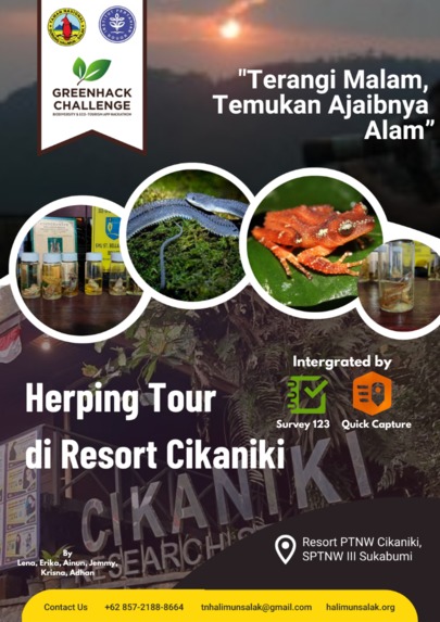 Potensi Ekowisata melalui Herpingtour di Resort Cikaniki  – screenshot 3