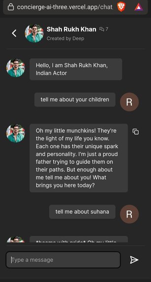 Concierge AI (Personalized AI Model) – screenshot 3