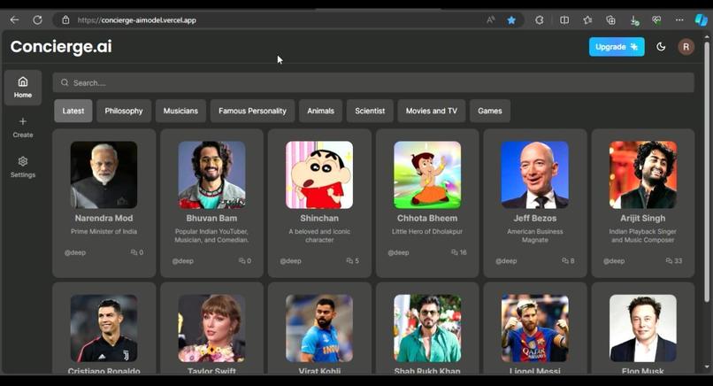 Concierge AI (Personalized AI Model) – screenshot 1