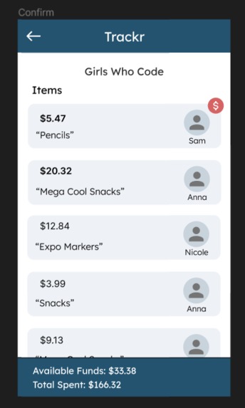 Trackr – screenshot 4