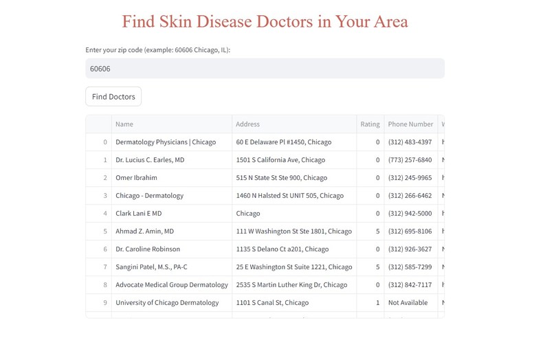 Skinder: App for Skin Disease Patients – screenshot 3