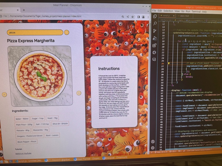 meal-planner – screenshot 1