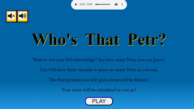 Who's That Petr? – screenshot 1