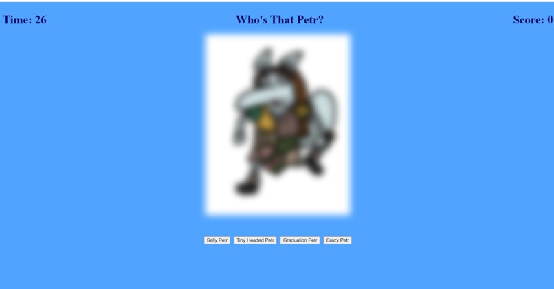 Who's That Petr? – screenshot 2