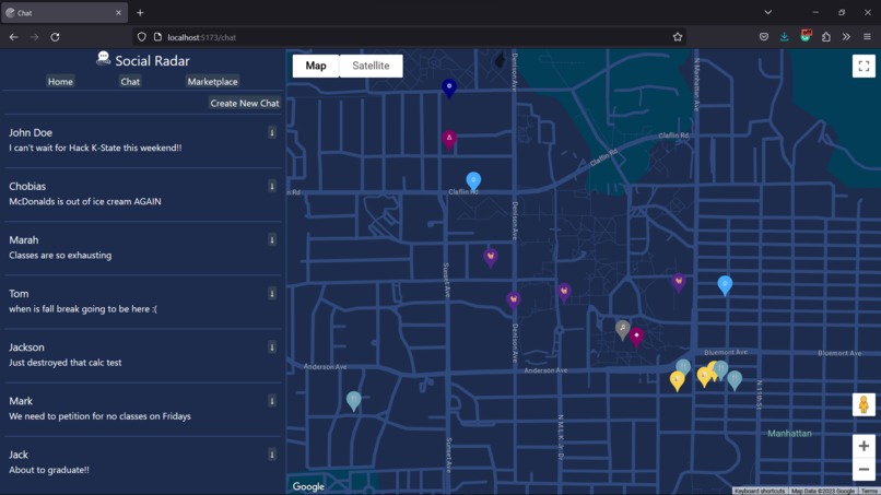 SocialRadar – screenshot 3