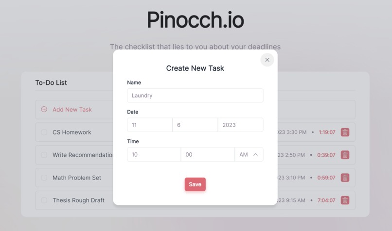 Pinocch.io – screenshot 2