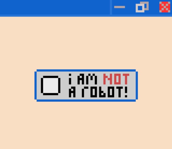 I am not a robot! – screenshot 1