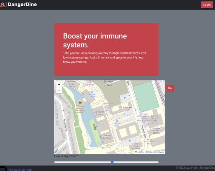 DangerDine – screenshot 1