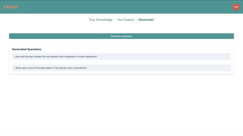 Examy – screenshot 6