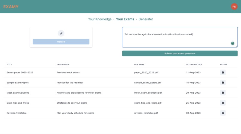 Examy – screenshot 4