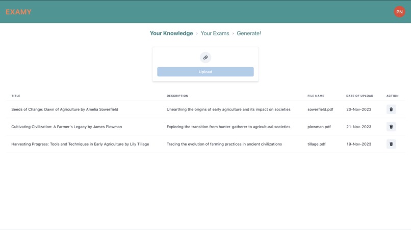 Examy – screenshot 3