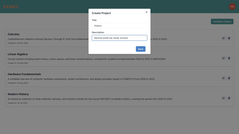 Examy – screenshot 2