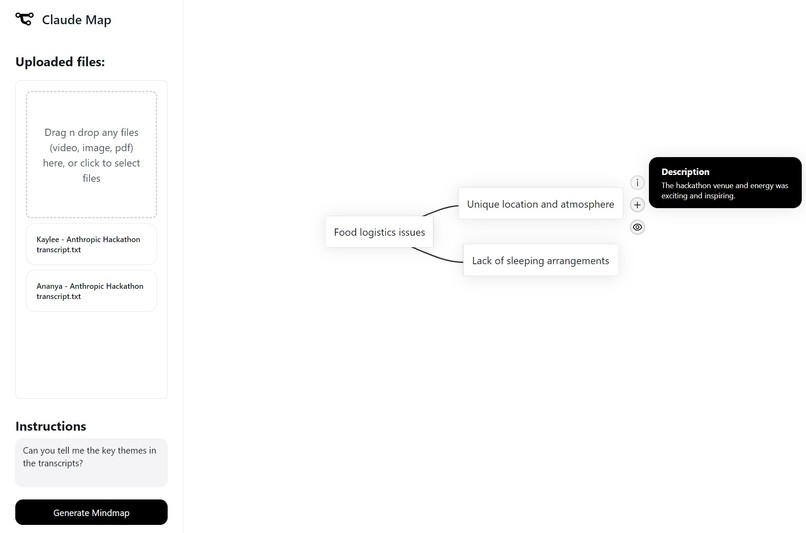 ClaudeMap:  traverse months of insights in seconds – screenshot 3