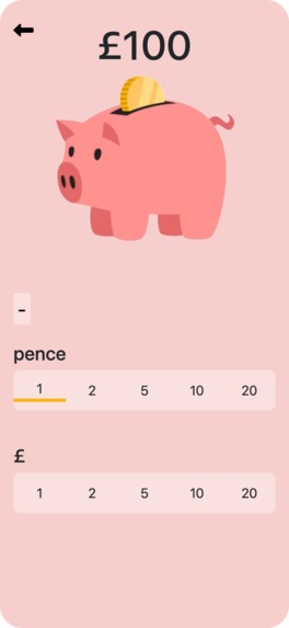 Piggy Bank For Toddlers  – screenshot 2