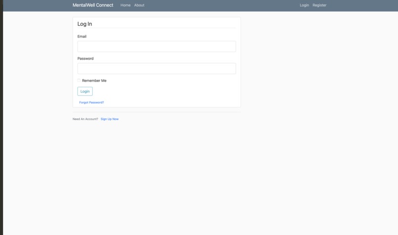 MentalWell Connect – screenshot 1