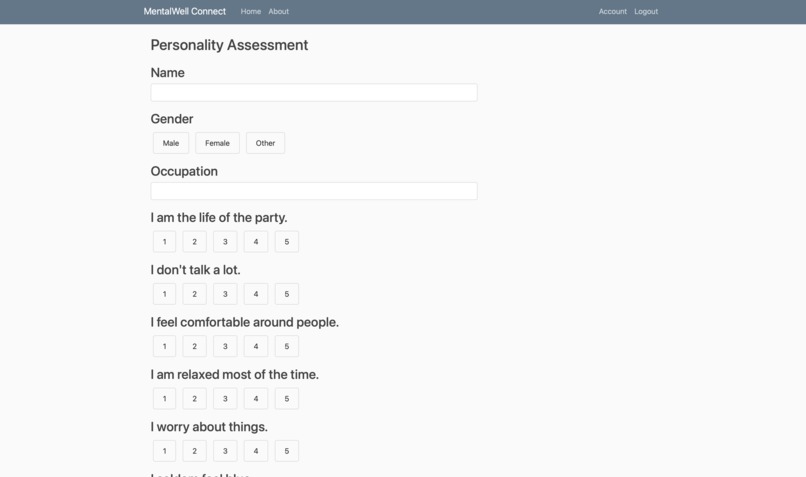 MentalWell Connect – screenshot 6